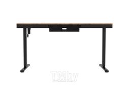 Стол компьютерный ZONE 51 e-Nexor 140x75 Dark Wood Z51-FLD-NEX-DW4