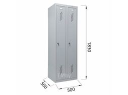 Шкаф металлический Brabix LK 21-50 / 291379