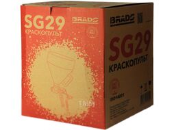 Краскопульт BRADO SG29 (для штукатурки, 4/6/8мм, 3-5бар, 5000мл.)