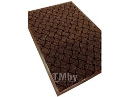 Коврик грязезащитный Kovroff Крафт ребристый 60x90 / 70303 (коричневый)