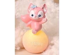 Ночник ILikeGift Cute Little Fox / 137P-JM8268-02 (синий)