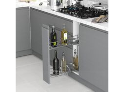 Бутылочница Starax 150 S-2413-C (правое крепление, хром)