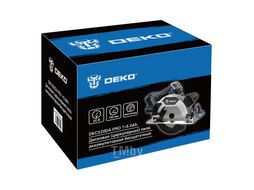 Пила циркулярная аккумуляторная DEKO DKCS20DA PRO