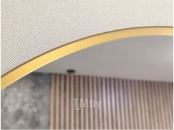 Зеркало Emze 50x100 / LED.UV.50.100.AUR (золотой с УФ-окантовкой и подсветкой)