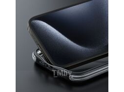 Чехол-накладка Hoco AS5 для iPhone 15 Pro Max магнитный противоударный (пурпурный)