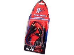 Межблочный кабель, 50 см Headshot KICX RCA-24-050-SS