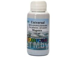 Контейнер с чернилами White Ink Universal HP/Canon/Lexmark Magenta (100мл)