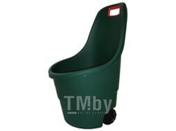 Тележка садовая Keter Easy Go / 154115 (зеленый/оранжевый)