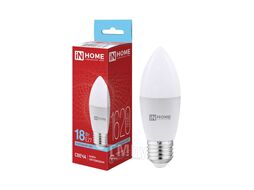 Лампа светодиодная LED-СВЕЧА-VC 18Вт 230В E27 6500K 1620Лм INhome 4690612065335