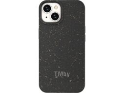 Чехол-накладка Case Recycle для iPhone 15 (черный матовый)