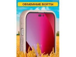 Чехол-накладка Case Recycle для iPhone 15 (черный матовый)