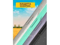 Чехол-накладка Case Recycle для iPhone 15 (черный матовый)