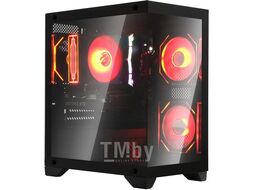 Корпус Bloody BD-CC103 Black (BD-CC103-BK), без БП, mATX
