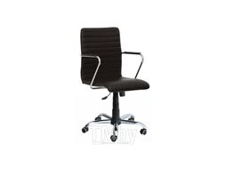 Кресло поворотное SITUP TASK chrome (на колесиках) (черный)