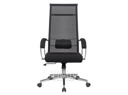 Кресло MERIDA chrome (сетка Black / Black) механизм DMS (аналог Metta Комплект 7, Metta Комплект 4) SitUp