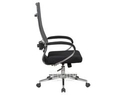 Кресло MERIDA chrome (сетка Black / Black) механизм DMS (аналог Metta Комплект 7, Metta Комплект 4) SitUp