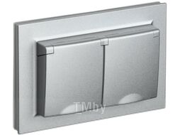 Розетка IEK Brite BR-R26-16-44-K47-F (алюминий)