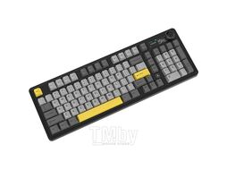 Компьютерная клавиатура AJAZZ AK980 V2 (черно-серая с желтым)