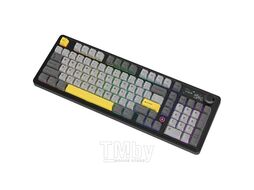 Компьютерная клавиатура AJAZZ AK980 V2 (черно-серая с желтым)