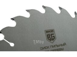 Пильный диск BERGER 190x30/25.4/20/16x24z, 2.6/1.8мм, ATB 10, атака 20 / BG1646