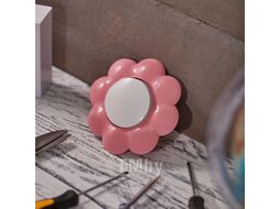 Выключатель Kranz Happy Цветок KR-78-0623 (белый/розовый)