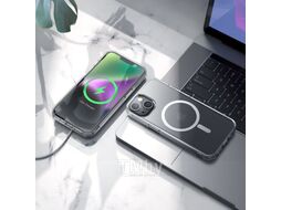Чехол-накладка Hoco Магнитный для iPhone 14 Pro Max (прозрачный)