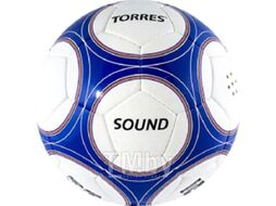 Футбольный мяч Torres Sound F30255 (белый/синий/черный)