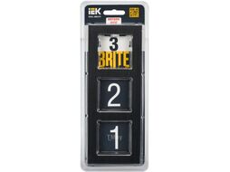 Рамка для выключателей и розеток IEK Brite BR-M32-M-K02 (черный)