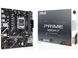 Материнская плата Asus PRIME B850M-F, AM5, (HDMI), 2xDDR V, mATX