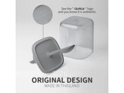 Набор емкостей для хранения Qualy Mouse Seasoning / QL10366-CL-GY (4шт)