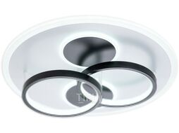 Люстра ESCADA 10235/4LED Round (черный/белый)