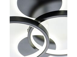 Люстра ESCADA 10235/4LED Round (черный/белый)