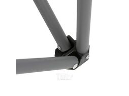 Кресло складное Nisus N-244-GRD-1 (серый/красный/черный)