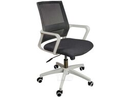 Кресло офисное Norden Бит LB / 815BW-AF02-T09 (белый/черный/черный)