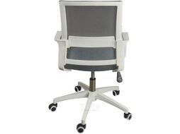 Кресло офисное Norden Бит LB / 815BW-AF02-T09 (белый/черный/черный)