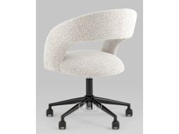 Кресло офисное Stool Group Mia / DR-1234-OF UF-995-02 (светло-серый)