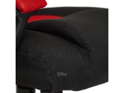 Кресло геймерское Tetchair Driver ткань (черный/красный)