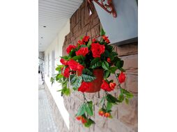 Искусственное растение ForGarden Роза оранжевая / BN10684