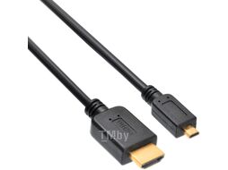 Кабель Buro MICROHDMI-5M (5м, черный)