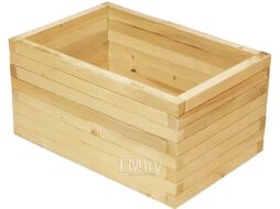 Грядка модульная КомфортПром Натуральная H35x45x65см