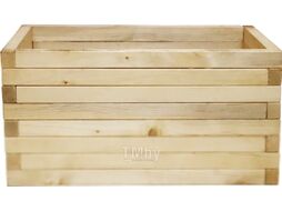 Грядка модульная КомфортПром Натуральная H35x45x65см