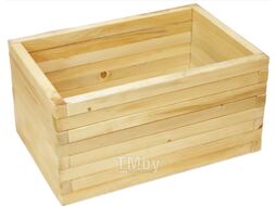 Грядка модульная КомфортПром Натуральная H35x45x65см