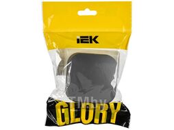 Выключатель IEK Glory EVH10-K46M-10 (сталь матовый)