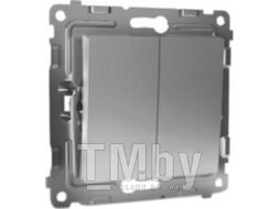 Выключатель Tokov Electric Pixel TKE-PX-P2-C03 (алюминий)