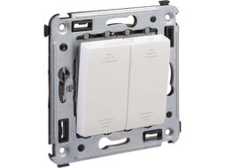Выключатель DKC Avanti 4400104 (белое облако)