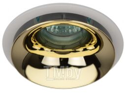 Точечный светильник ЭРА KL103 WH/GD / Б0056351