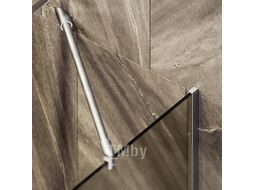 Стеклянная шторка для ванны MaybahGlass MGV-150-5у (бронзовое матовое стекло/хром матовый)
