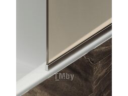 Стеклянная шторка для ванны MaybahGlass MGV-150-5у (бронзовое матовое стекло/хром матовый)