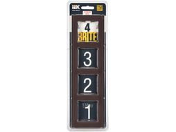 Рамка для выключателей и розеток IEK Brite BR-M42-G-K45 (темная бронза)