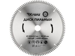 Пильный диск Kranz KR-92-0136